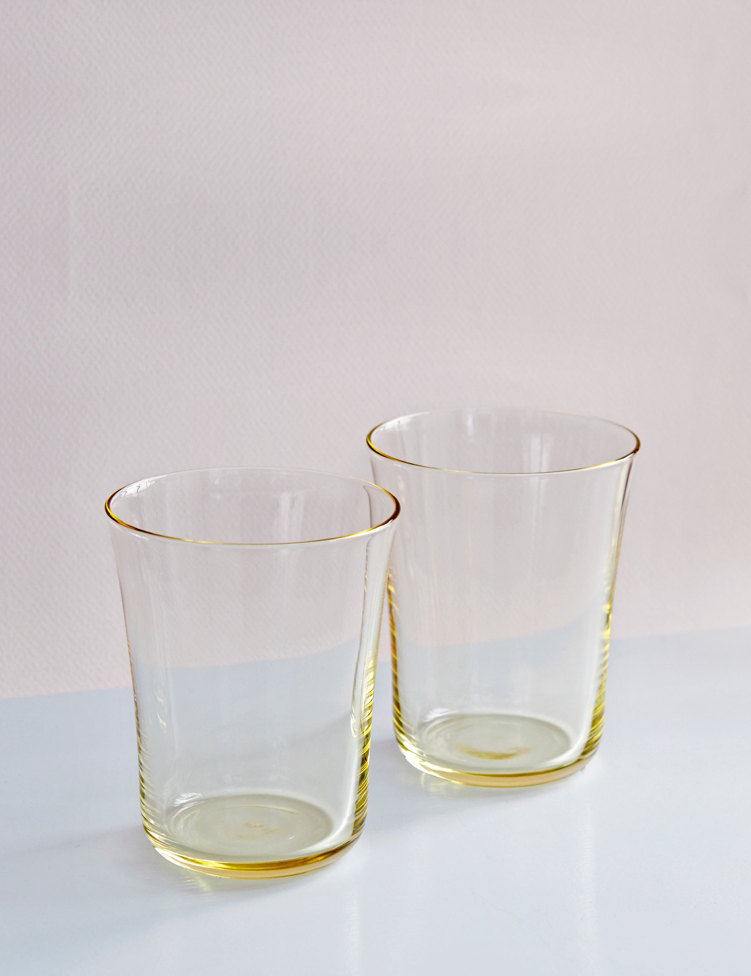Stilleben Concave Glass - Box of 2⼁None Glass Citrin