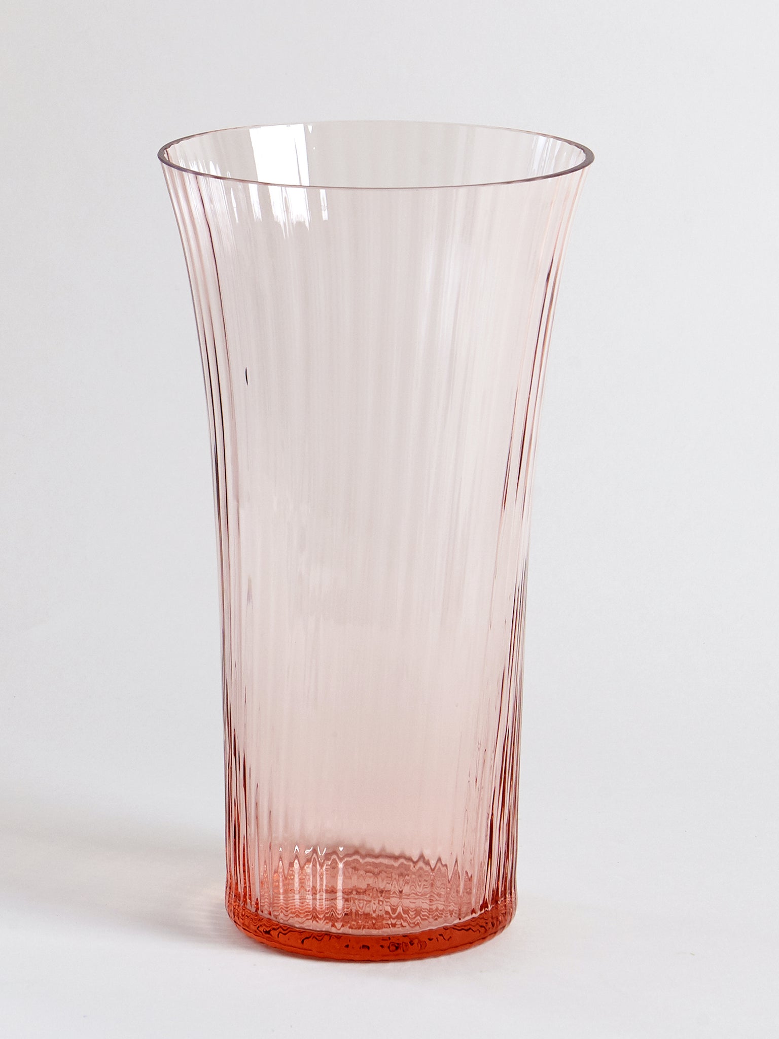Stilleben Concave Vase - 28 cm⼁Fan Vase Rose