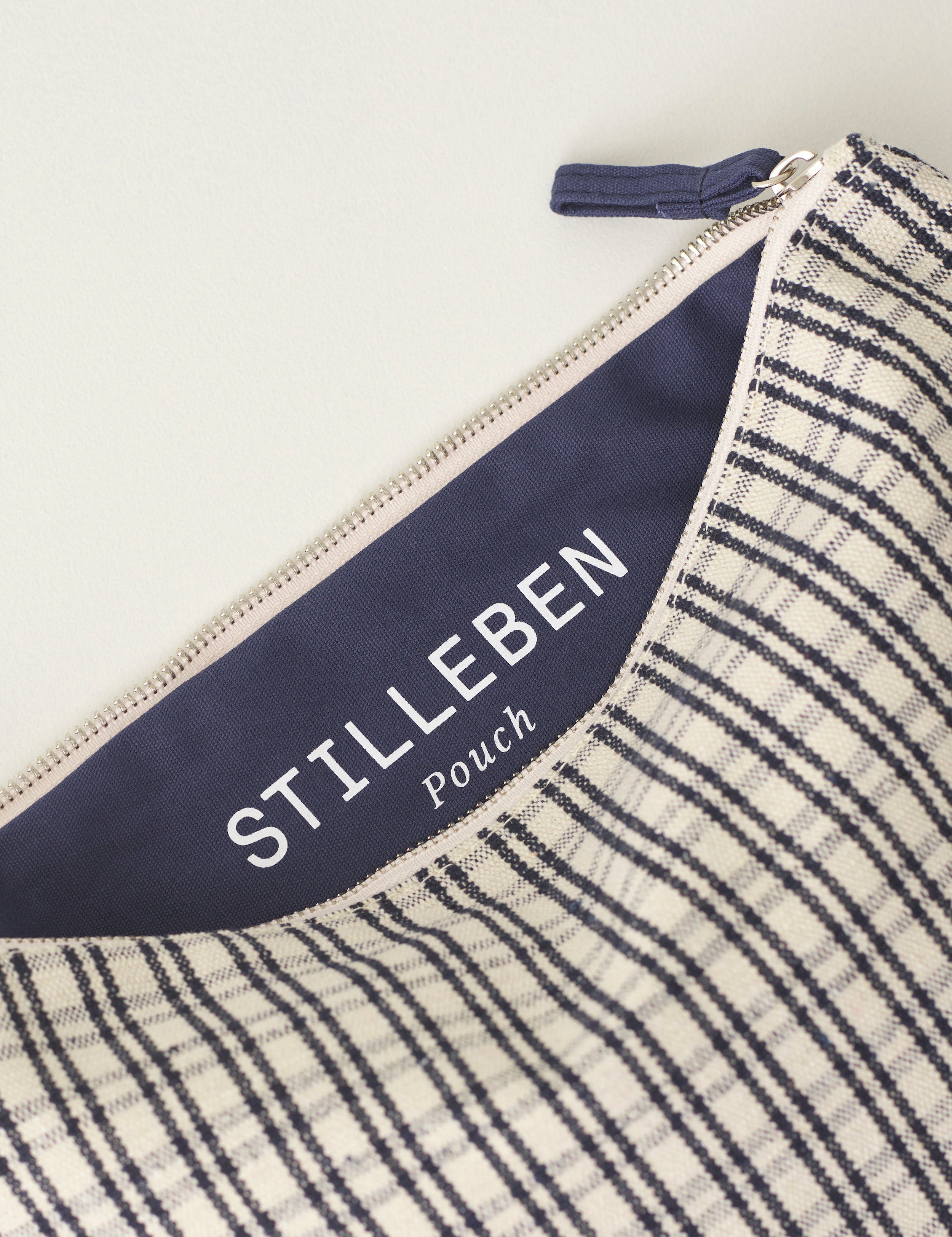 Stilleben Pouch - Small Pouch Checked Navy