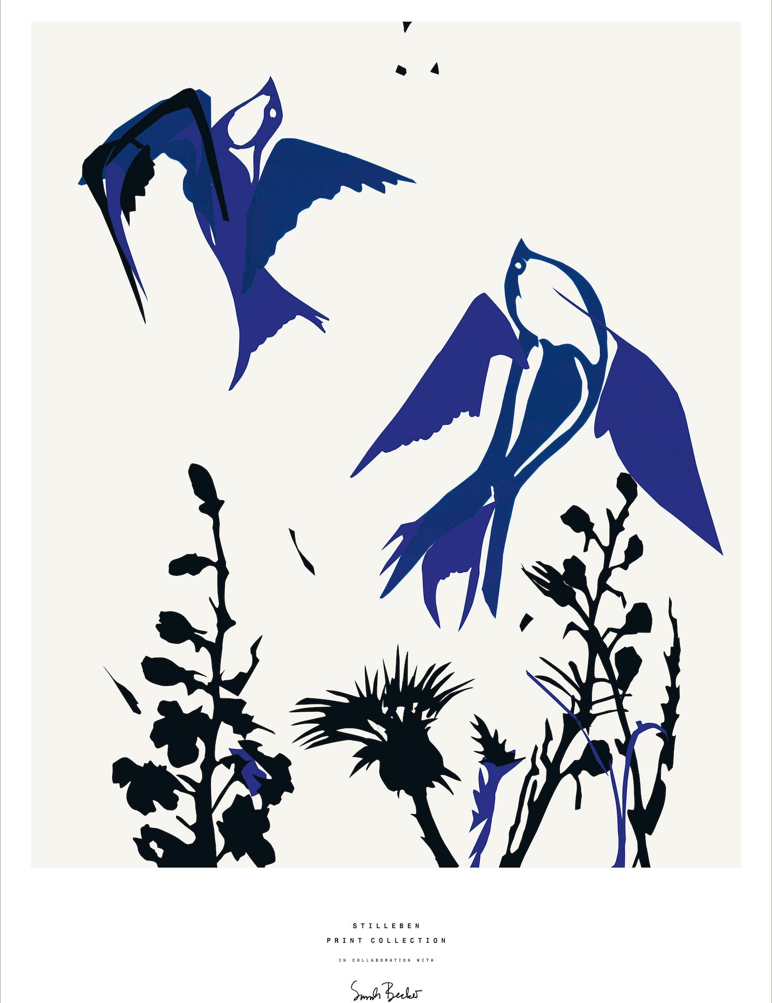 Stilleben Print - 50 x 70 cm⼁Birds Print -