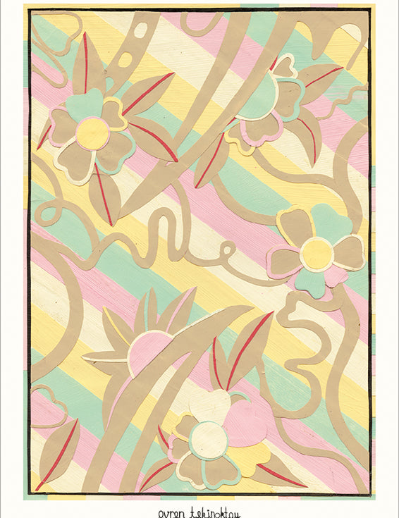Stilleben Print - 50 x 70 cm⼁Flower Print -