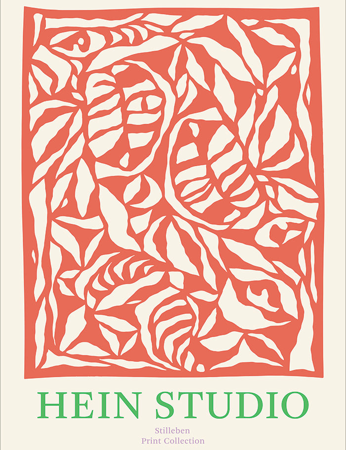 Stilleben Print - 50 x 70 cm⼁Heliconia Lava Print -
