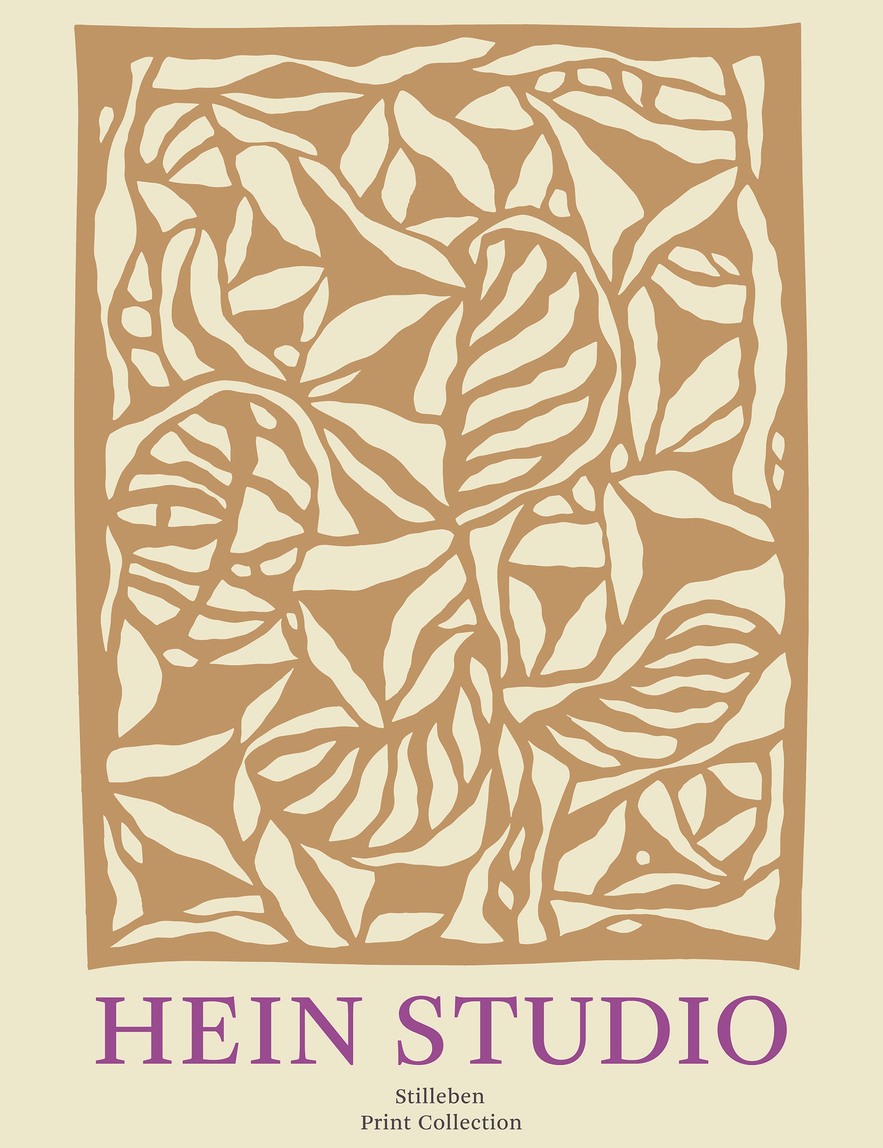 Stilleben Print - A3⼁Yucca Caramel Print -