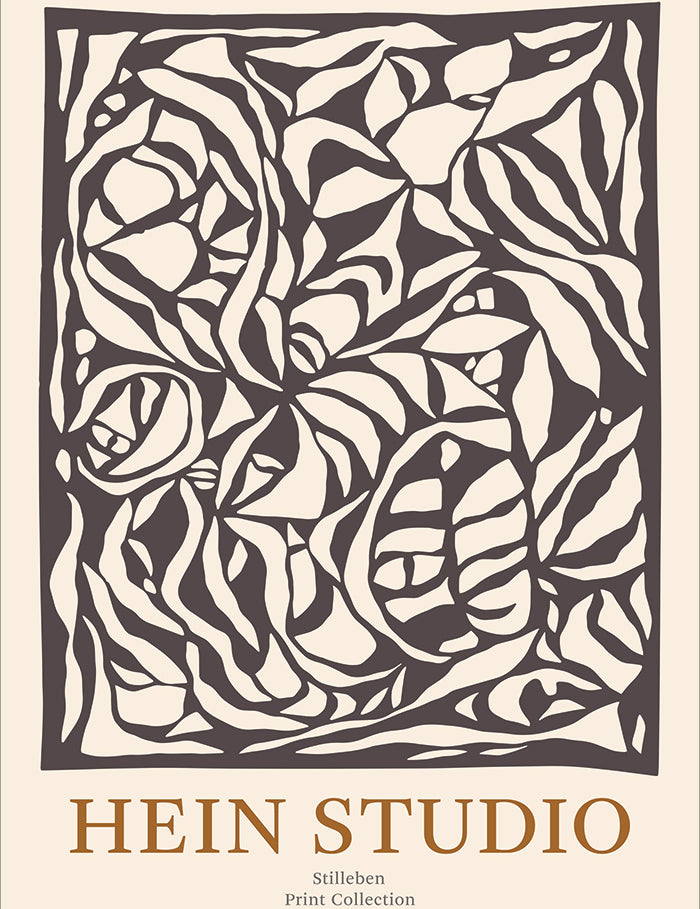 Stilleben Print - A4⼁Laelia Wood Print -