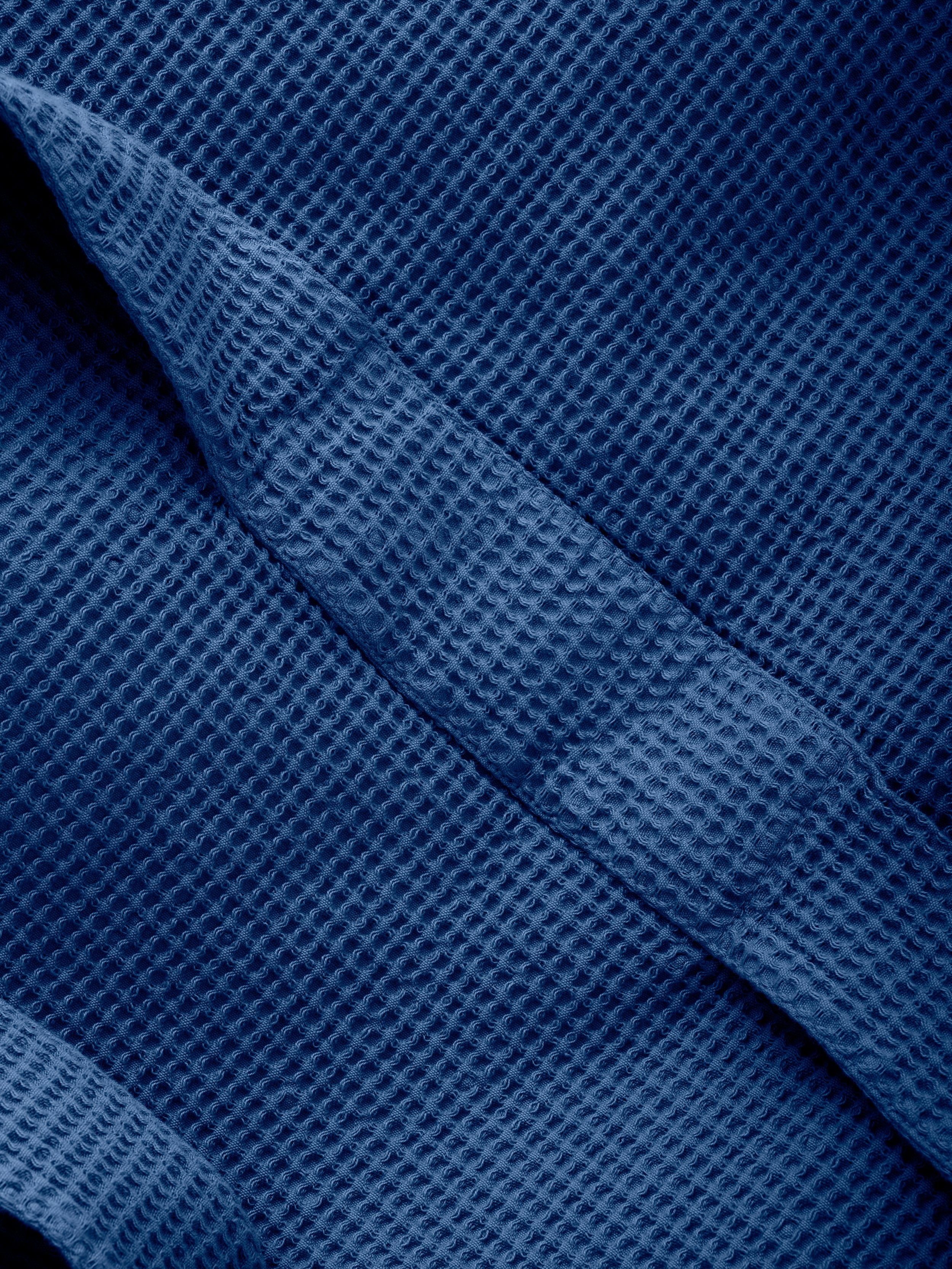 Stilleben Bathrobe Waffle Bathrobe Indigo Blue