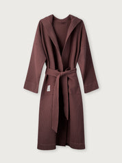Stilleben Bathrobe Waffle Bathrobe Rusty Brown