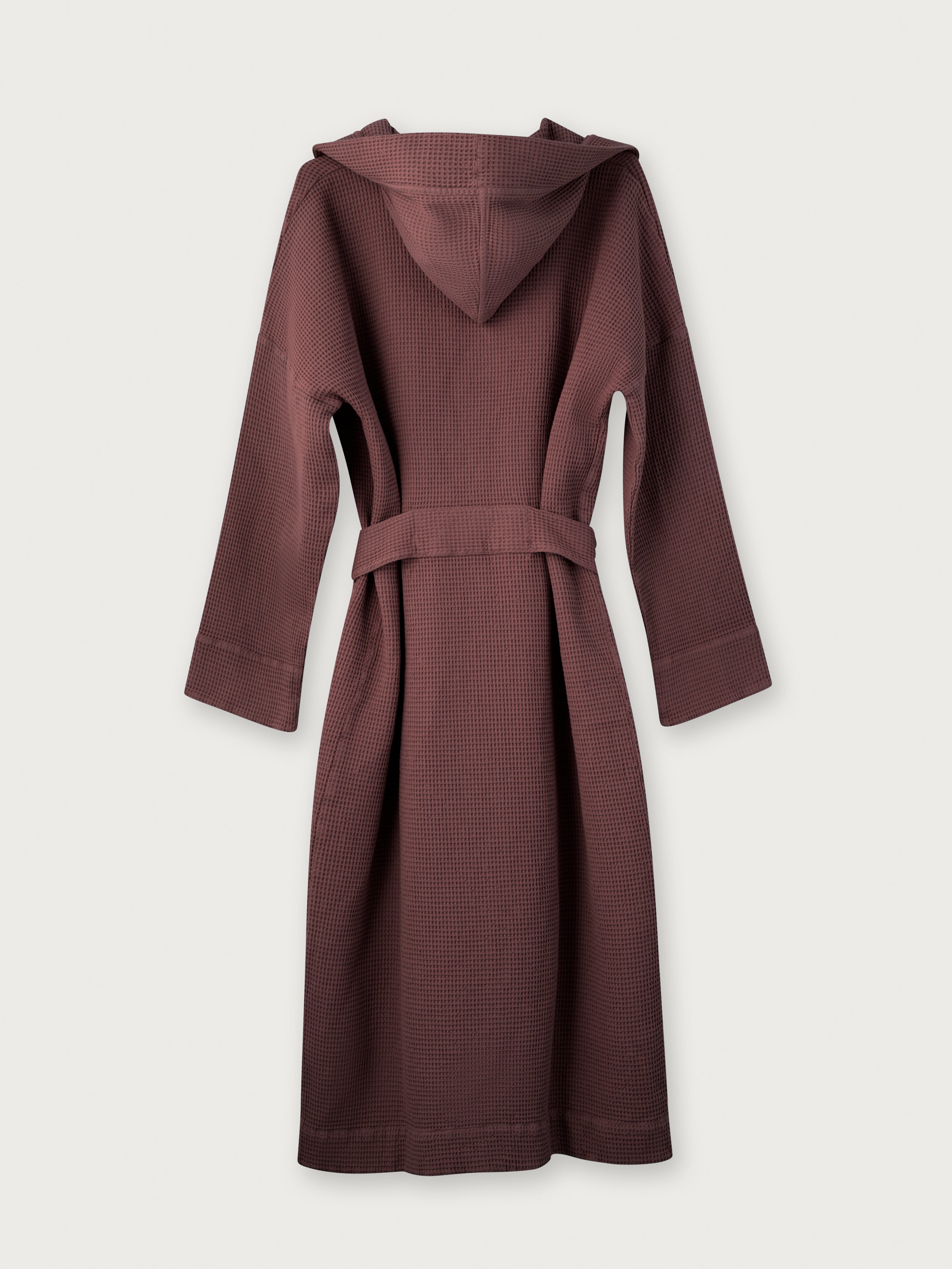 Stilleben Bathrobe Waffle Bathrobe Rusty Brown