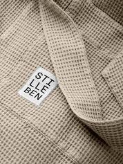 Stilleben Bathrobe Waffle Bathrobe Sand