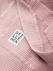 Stilleben Bathrobe Waffle Bathrobe Chalk Pink