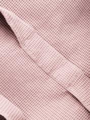 Stilleben Bathrobe Waffle Bathrobe Chalk Pink