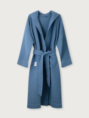 Stilleben Bathrobe Waffle Bathrobe Denim Blue