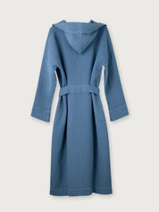 Stilleben Bathrobe Waffle Bathrobe Denim Blue