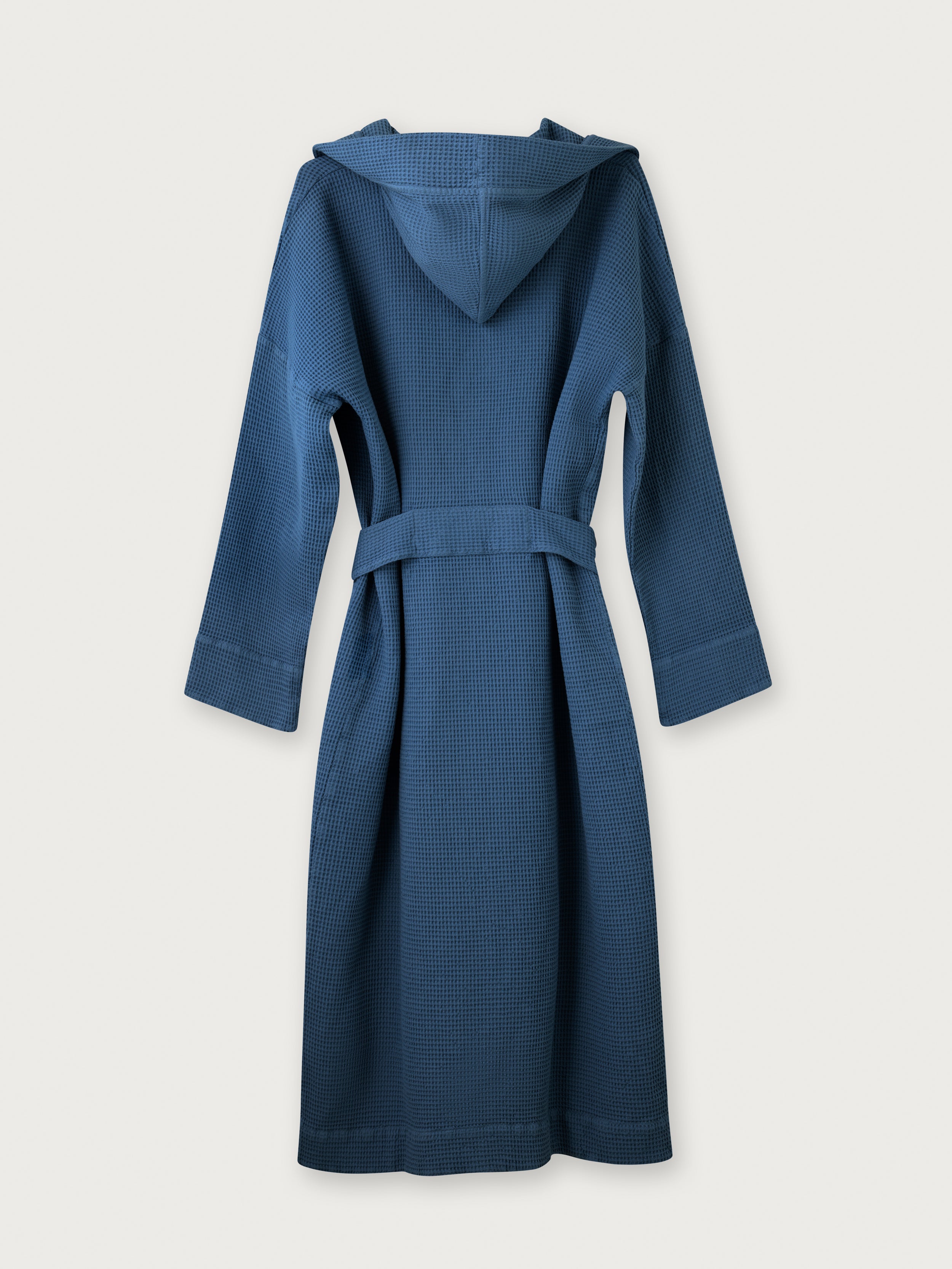 Stilleben Bathrobe Waffle Bathrobe Indigo Blue