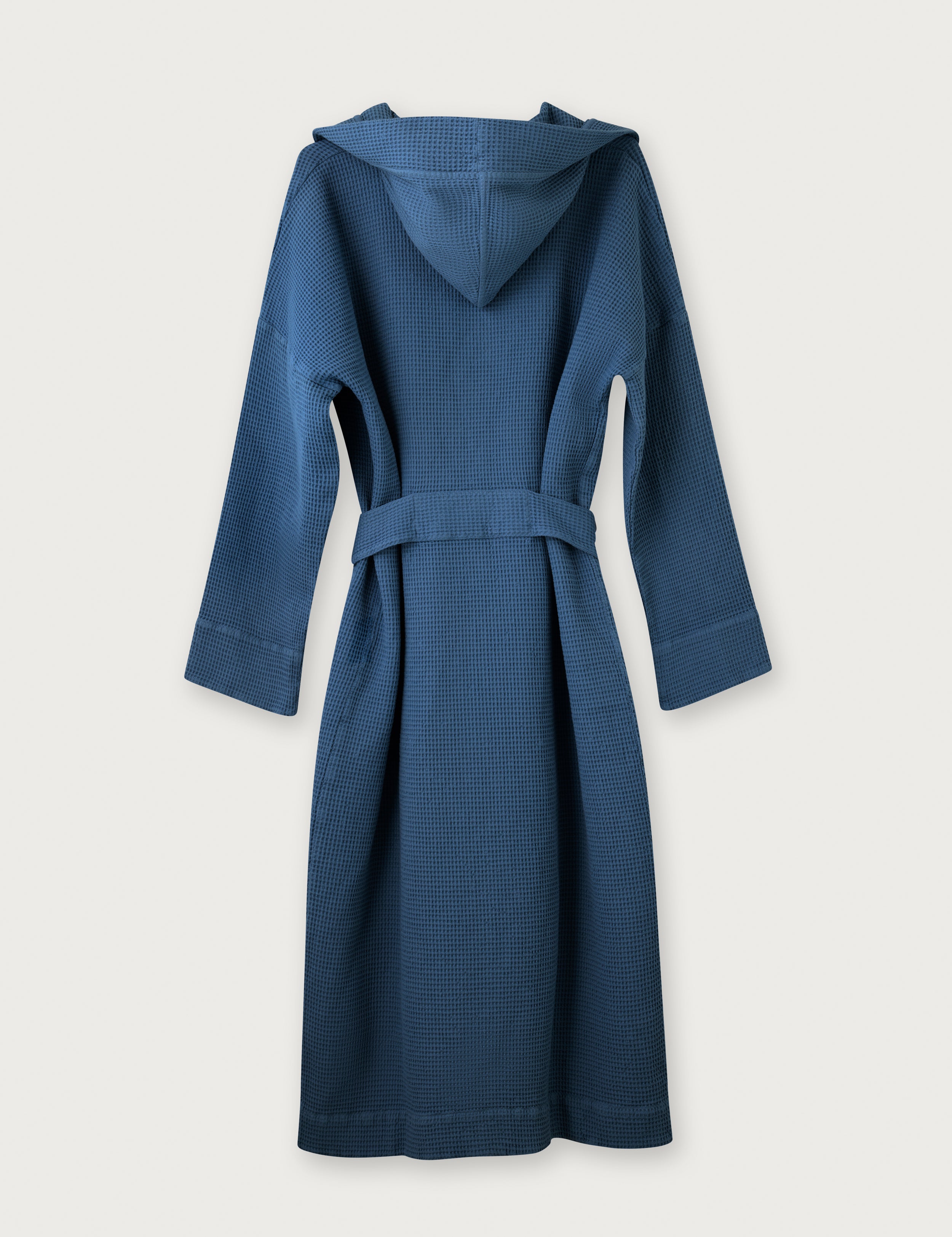 Stilleben Bathrobe Waffle Bathrobe Indigo Blue