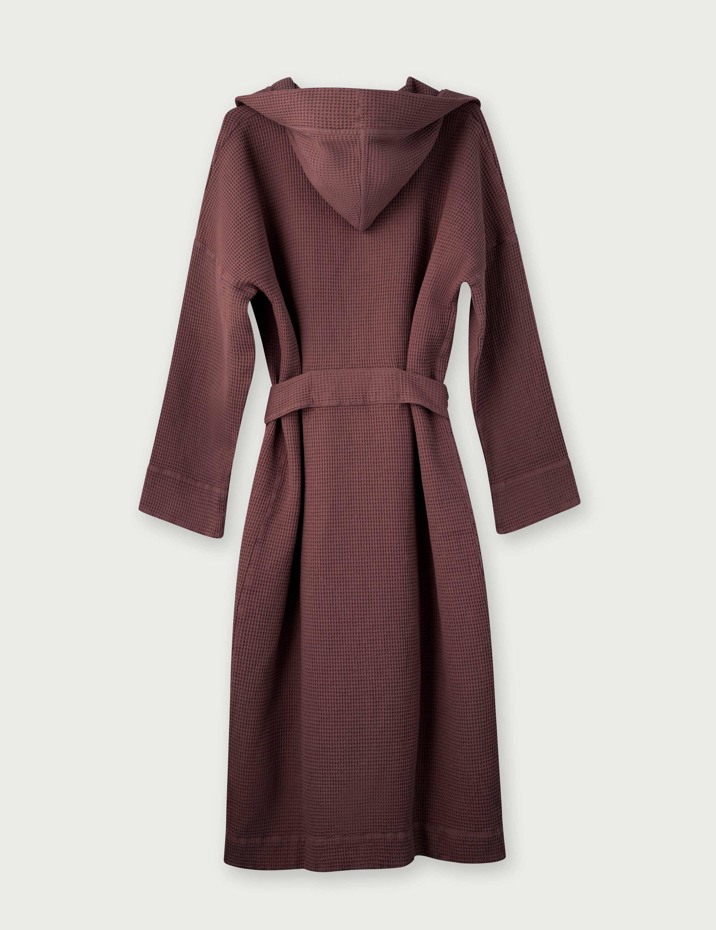 Stilleben Bathrobe Waffle Bathrobe Rusty Brown