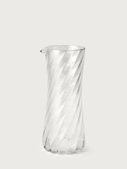 Stilleben Concave Carafe⼁Swirl Carafe Clear