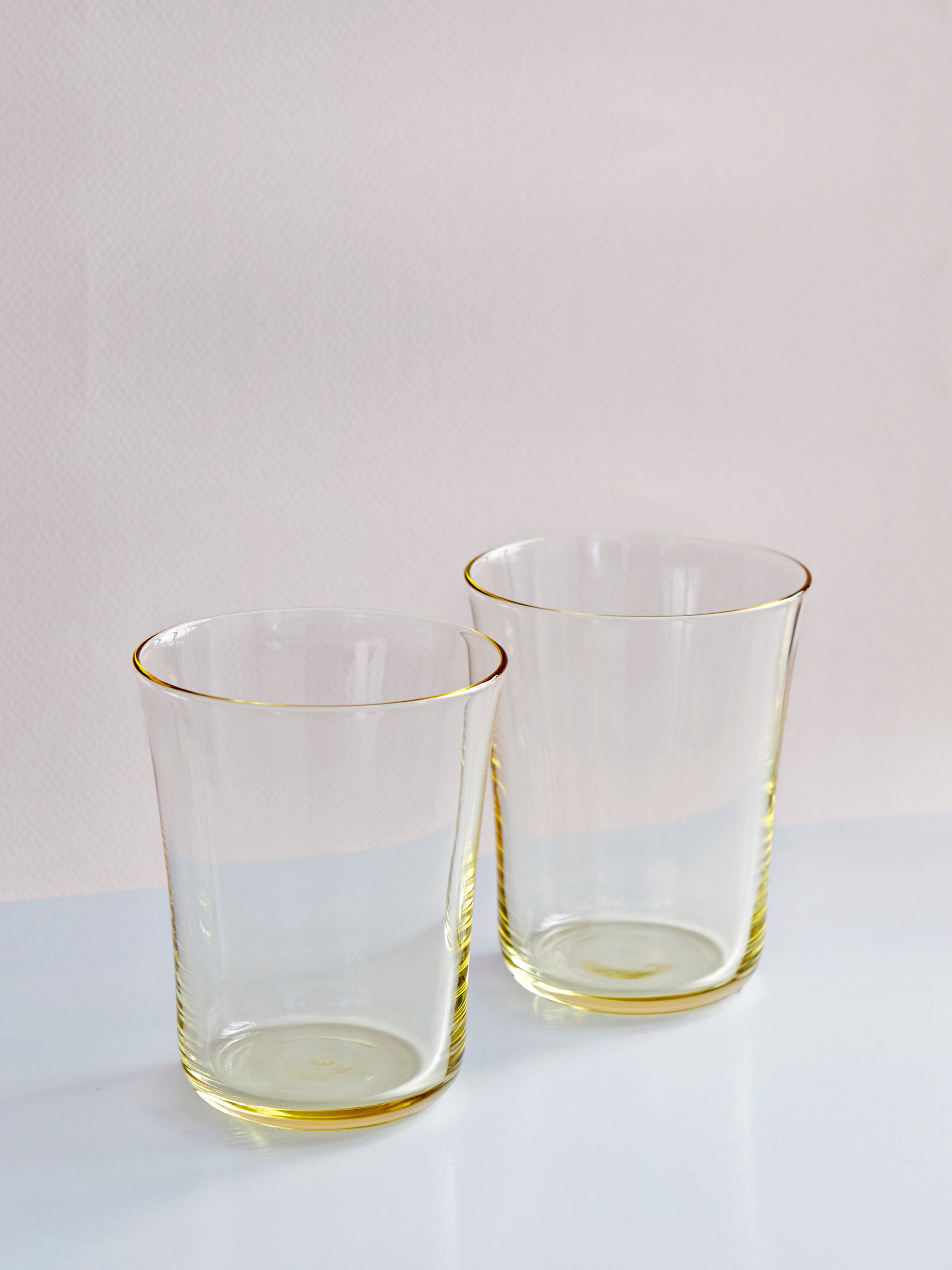 Stilleben Concave Glass - Box of 2⼁None Glass Citrin