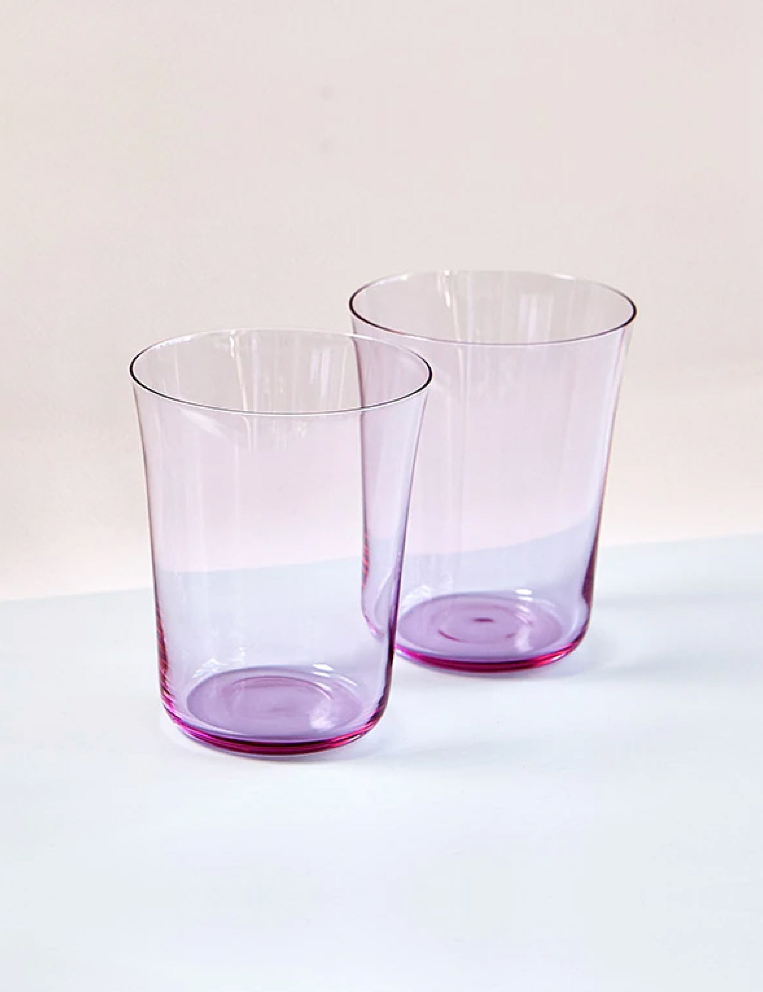 Stilleben Concave Glass - Box of 2⼁None Glass Neo Purple