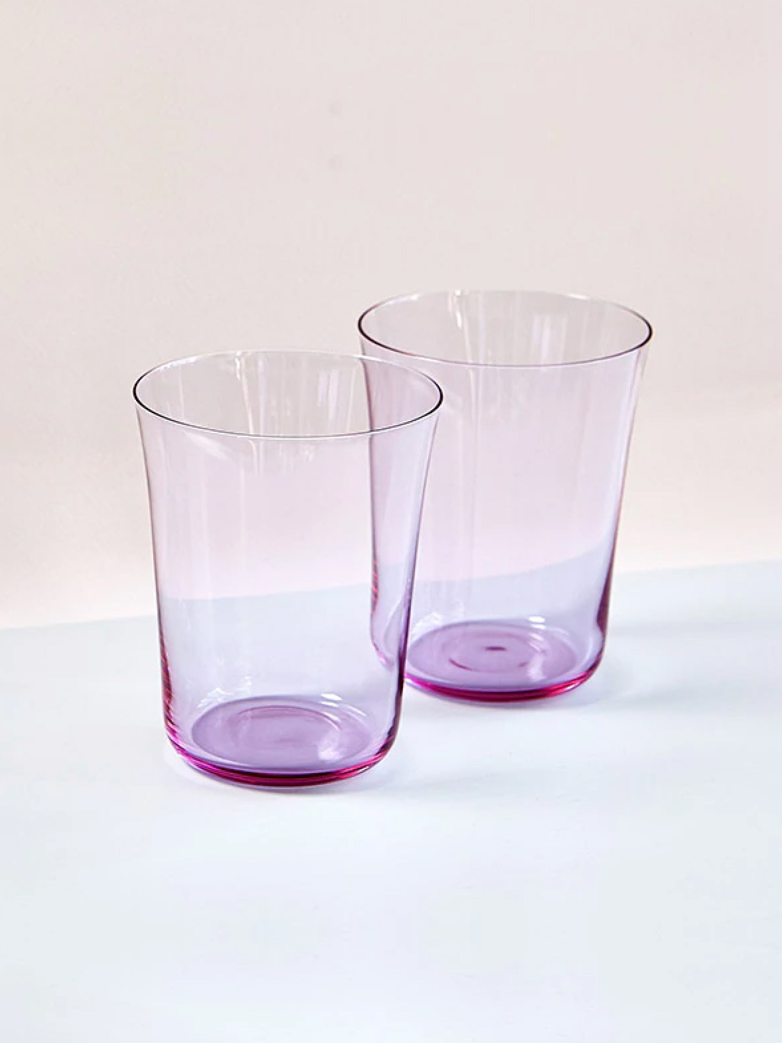 Stilleben Concave Glass - Box of 2⼁None Glass Neo Purple