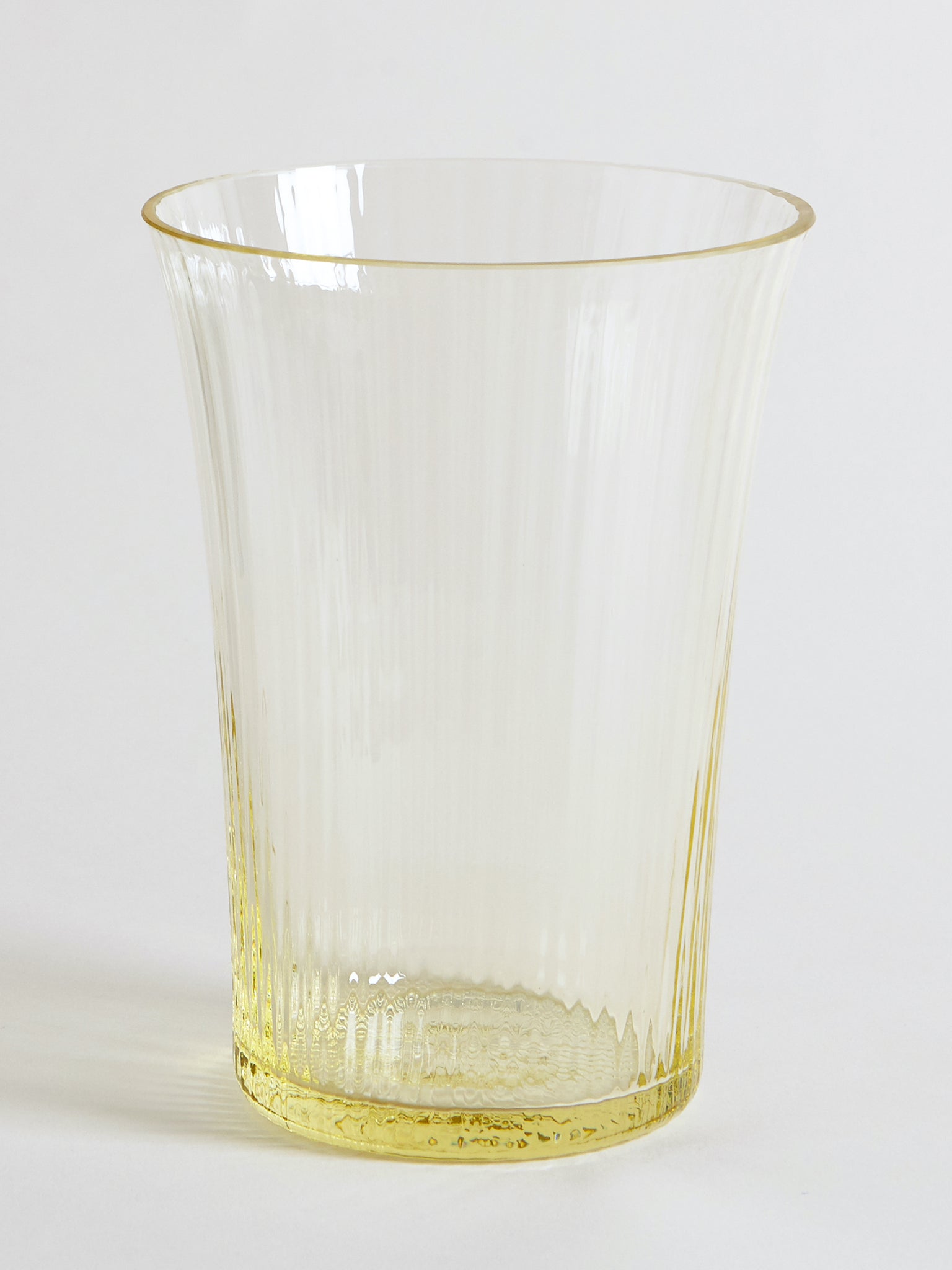 Stilleben Concave Vase - 20 cm⼁Fan Vase Citrin