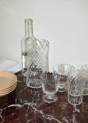 Stilleben Concave Wine Glass - Box of 2⼁Fan Glass Clear