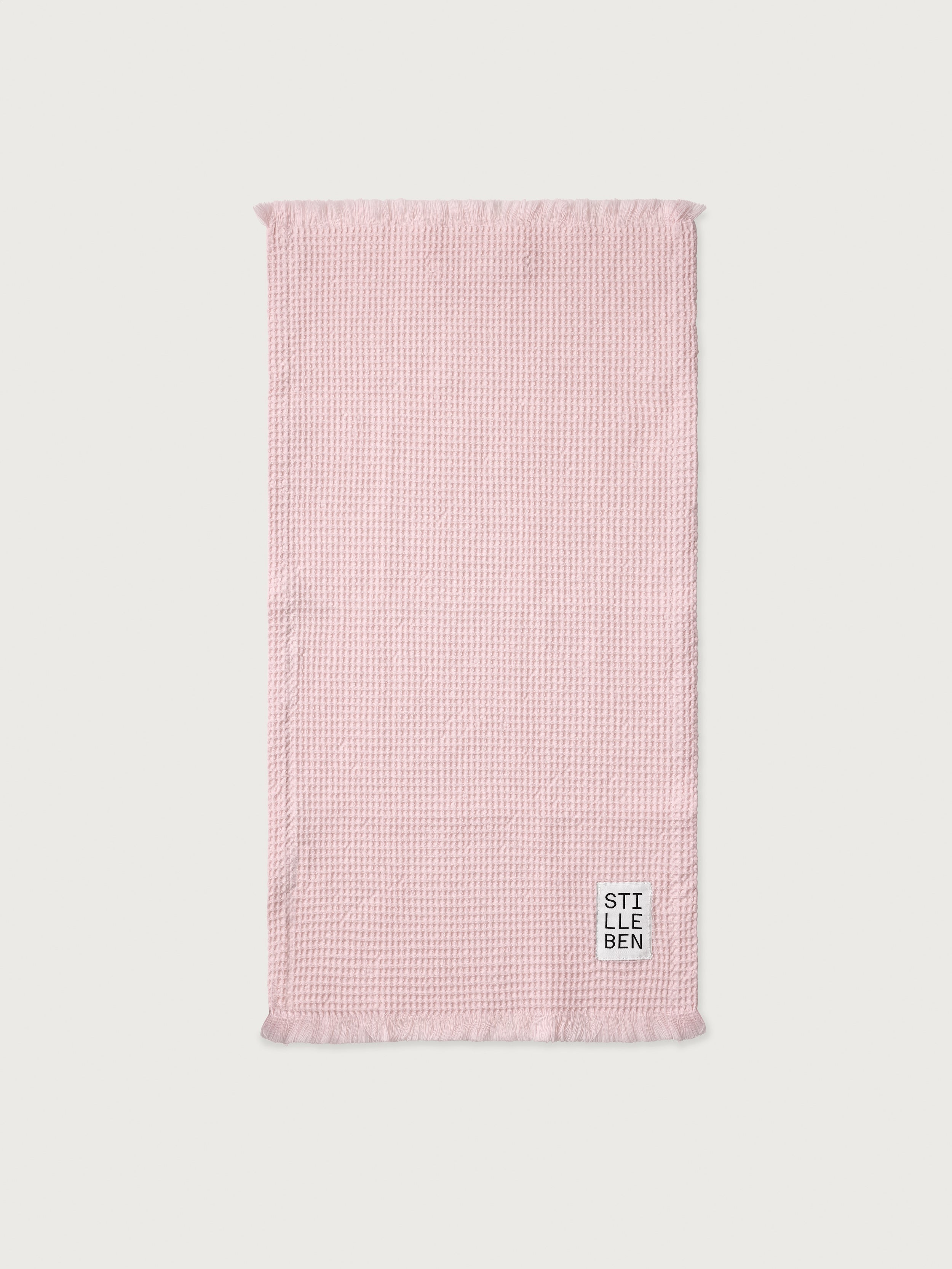 Stilleben Guest Towel Waffle - 30 x 50 cm Towel Chalk Pink