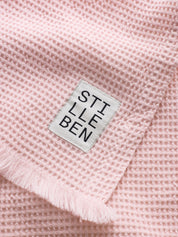 Stilleben Guest Towel Waffle - 30 x 50 cm Towel Chalk Pink