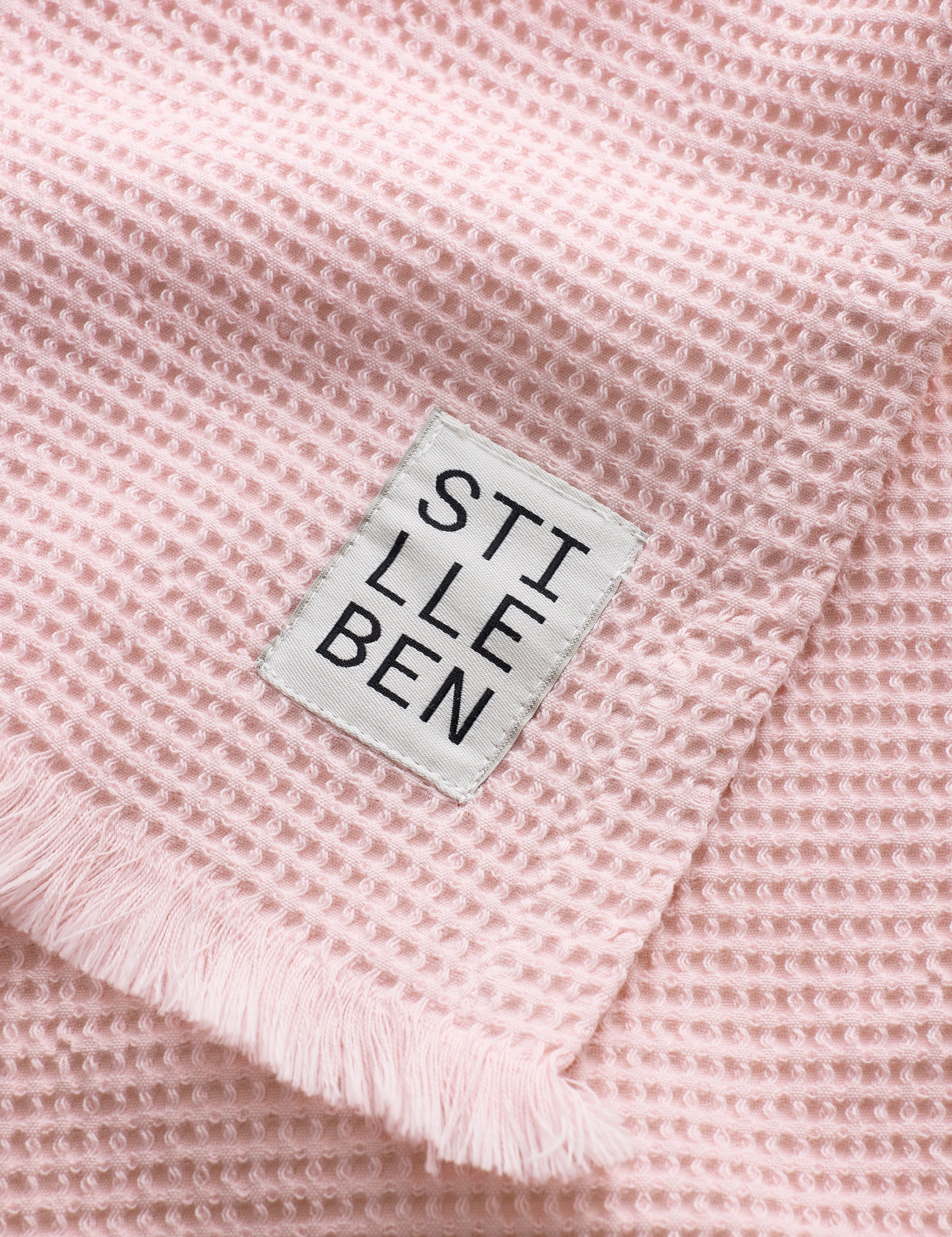Stilleben Guest Towel Waffle - 30 x 50 cm Towel Chalk Pink