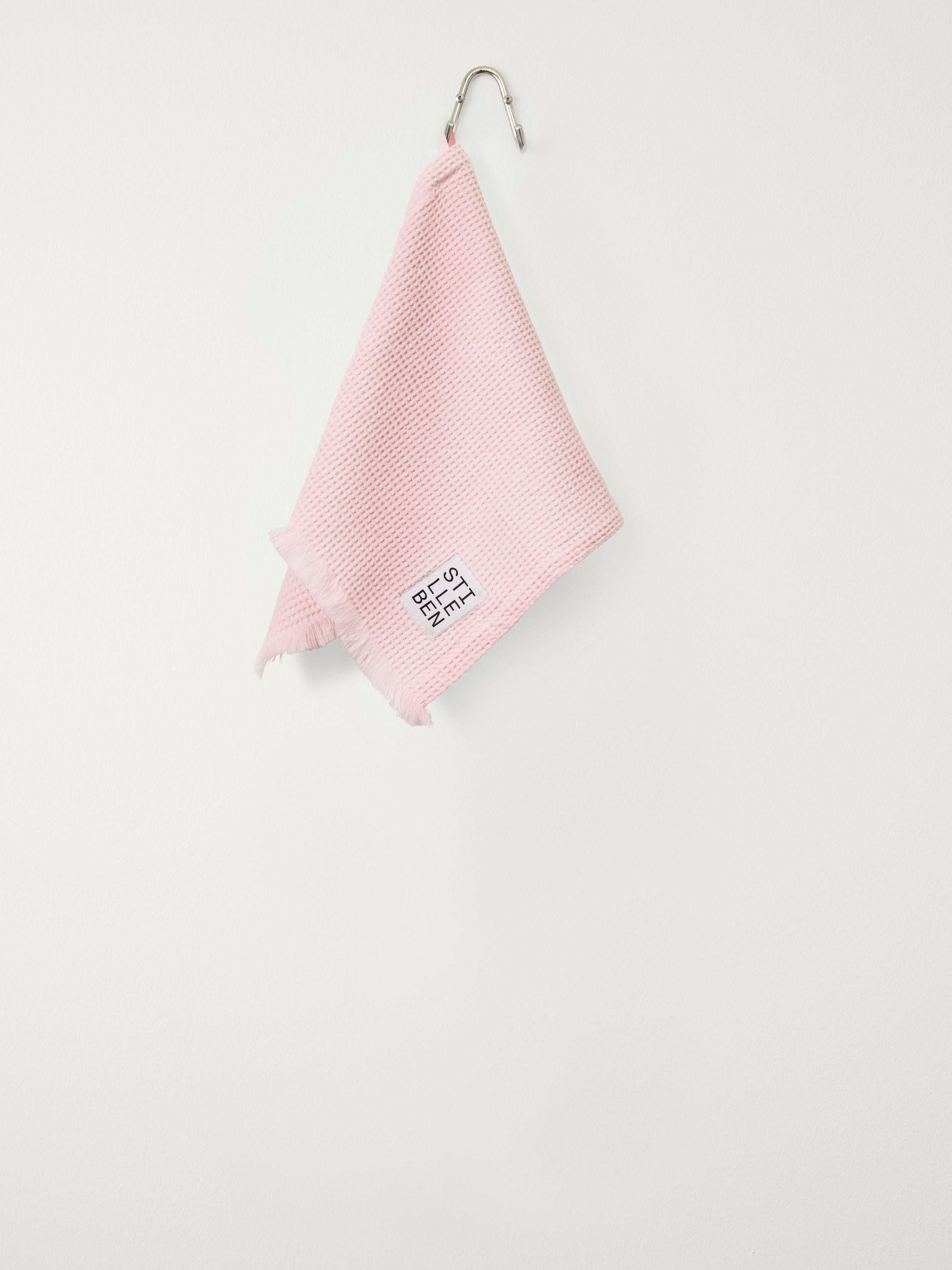 Stilleben Guest Towel Waffle - 30 x 50 cm Towel Chalk Pink