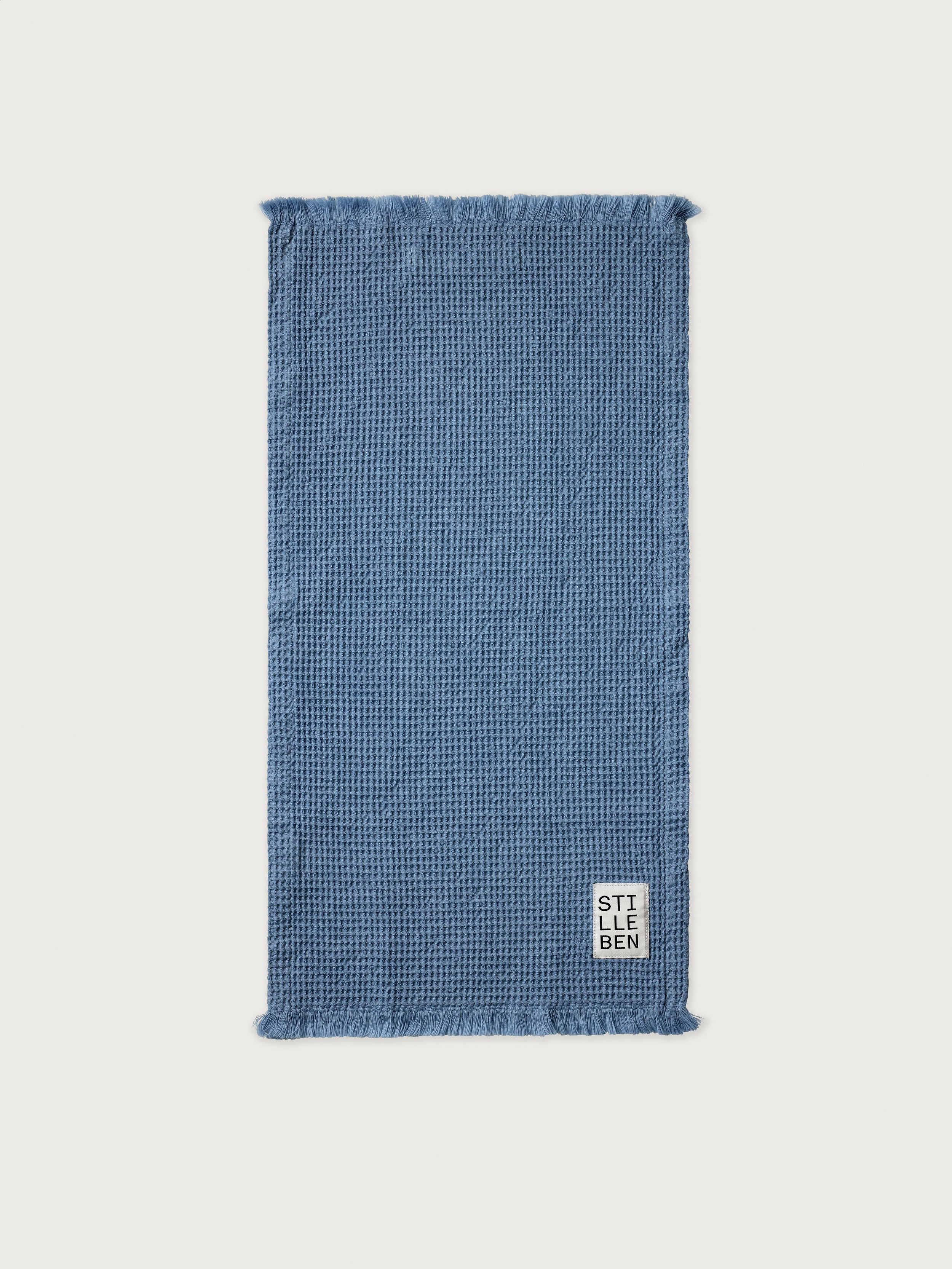 Stilleben Guest Towel Waffle - 30 x 50 cm Towel Denim Blue