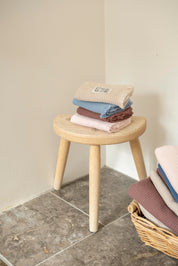 Stilleben Guest Towel Waffle - 30 x 50 cm Towel Denim Blue