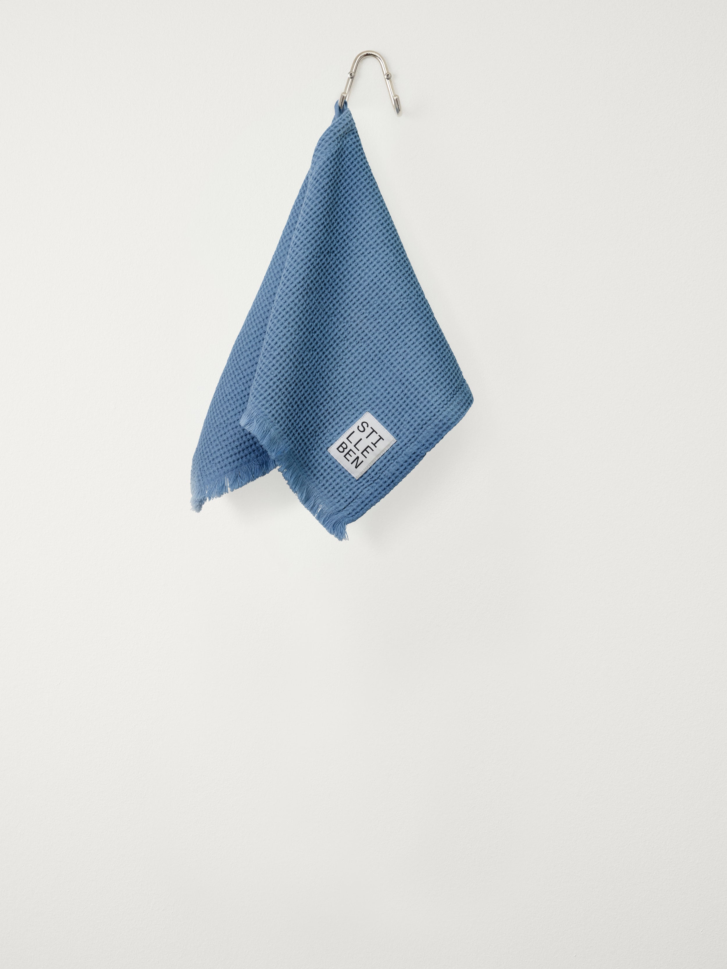 Stilleben Guest Towel Waffle - 30 x 50 cm Towel Denim Blue