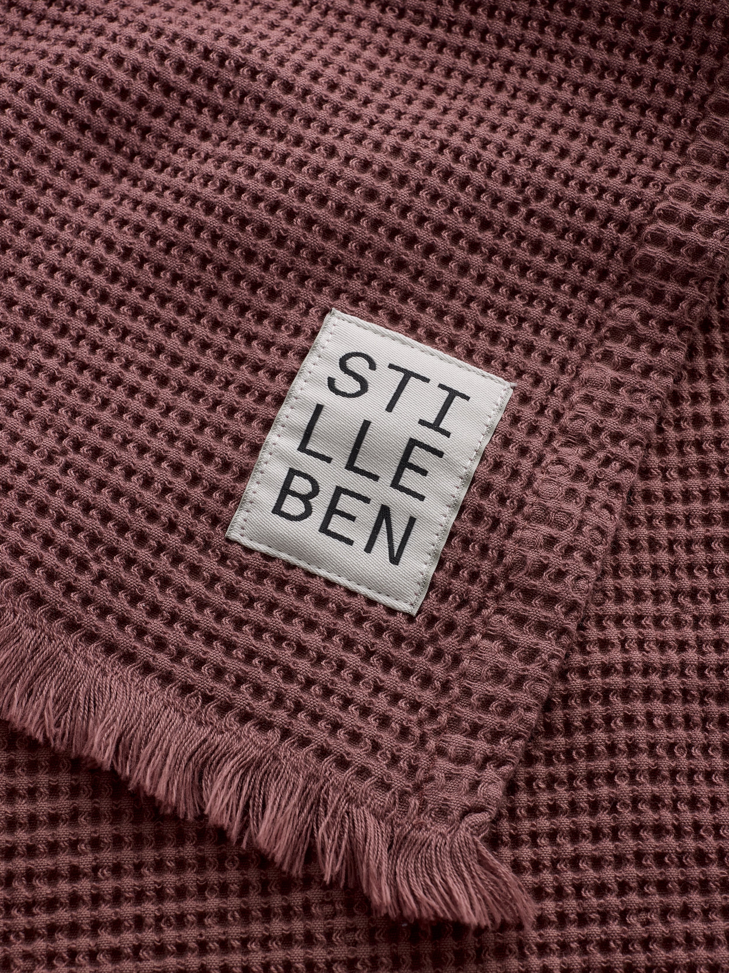 Stilleben Guest Towel Waffle - 30 x 50 cm Towel Rusty Brown