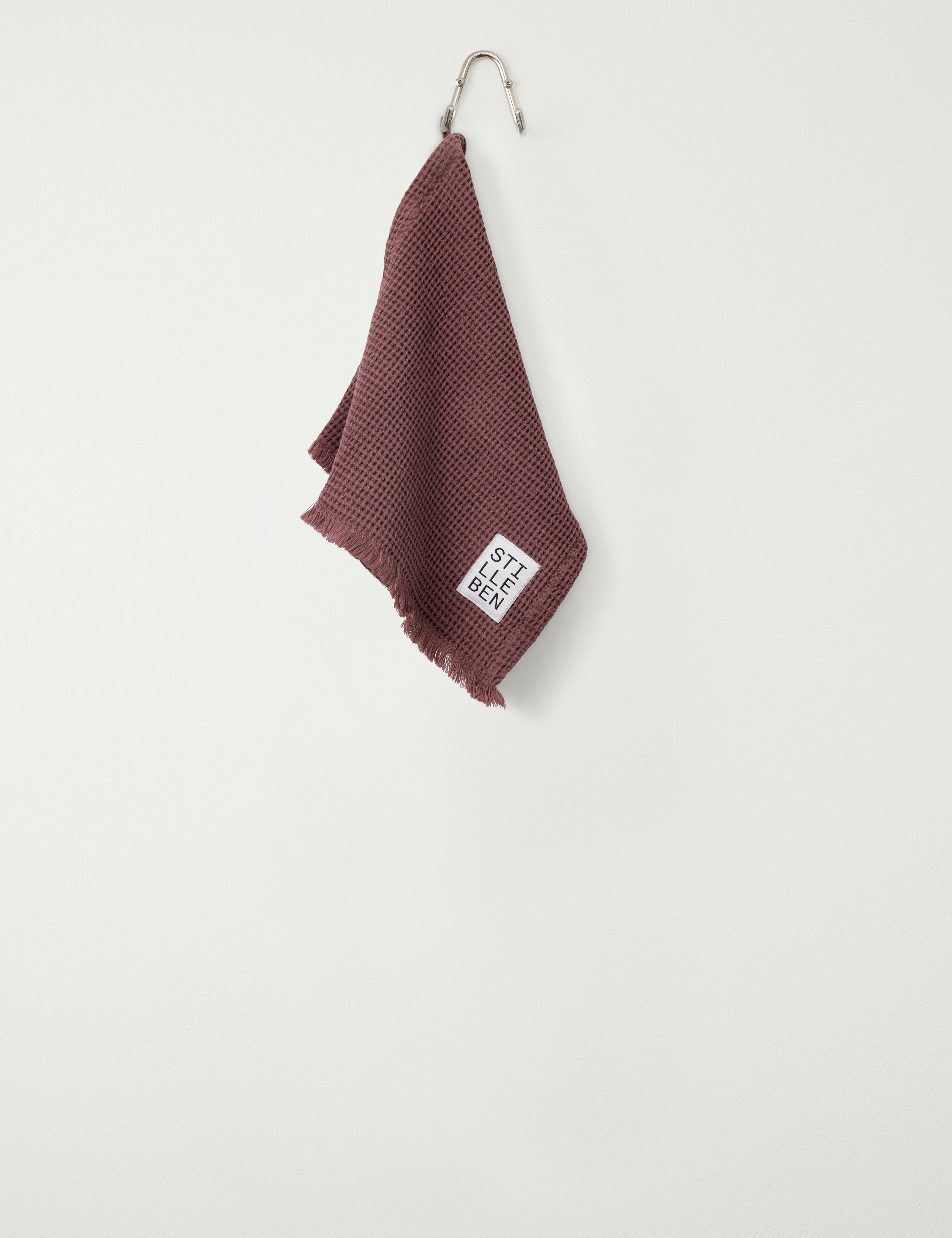 Stilleben Guest Towel Waffle - 30 x 50 cm Towel Rusty Brown