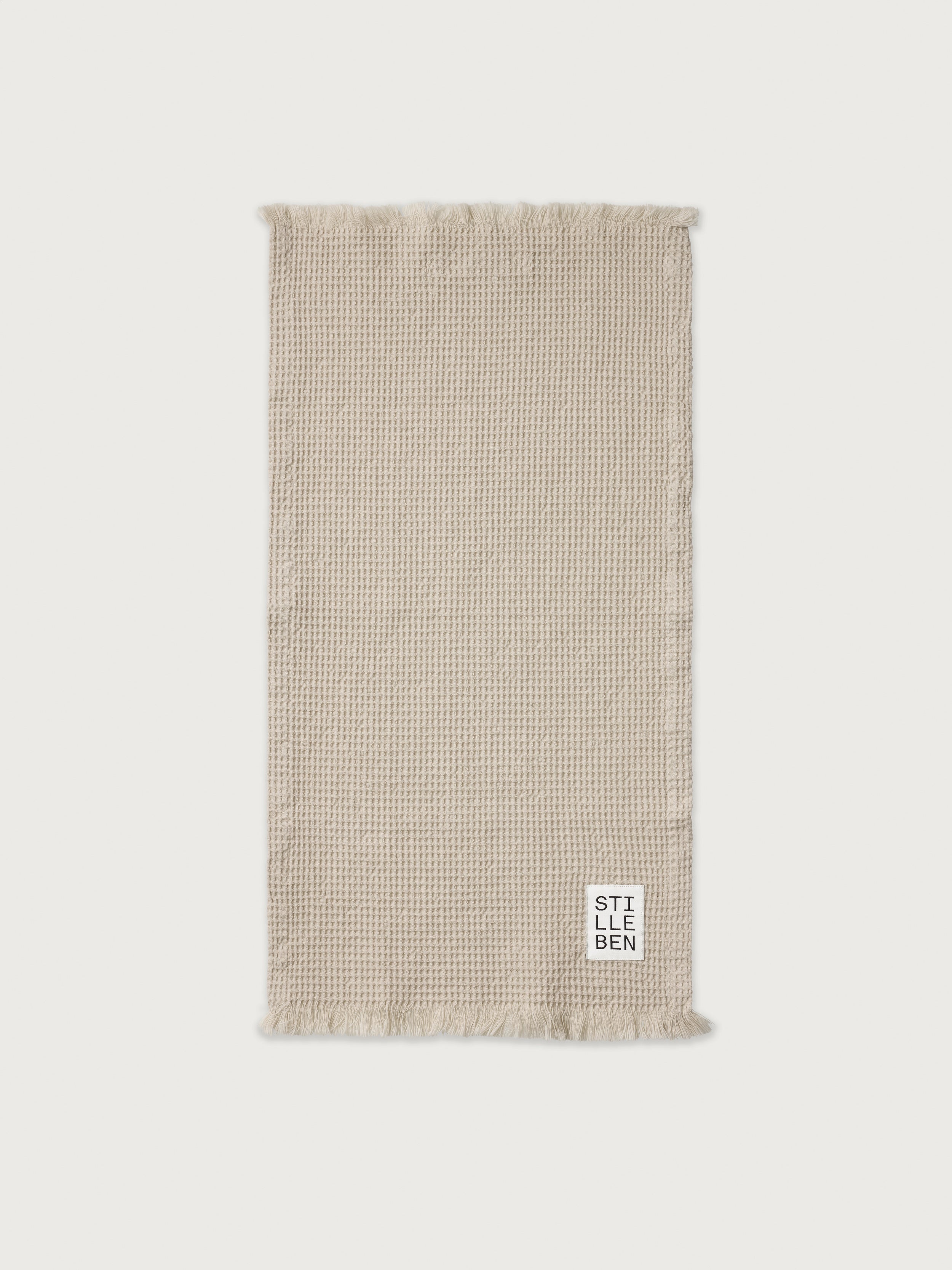 Stilleben Guest Towel Waffle - 30 x 50 cm Towel Sand