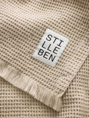 Stilleben Guest Towel Waffle - 30 x 50 cm Towel Sand