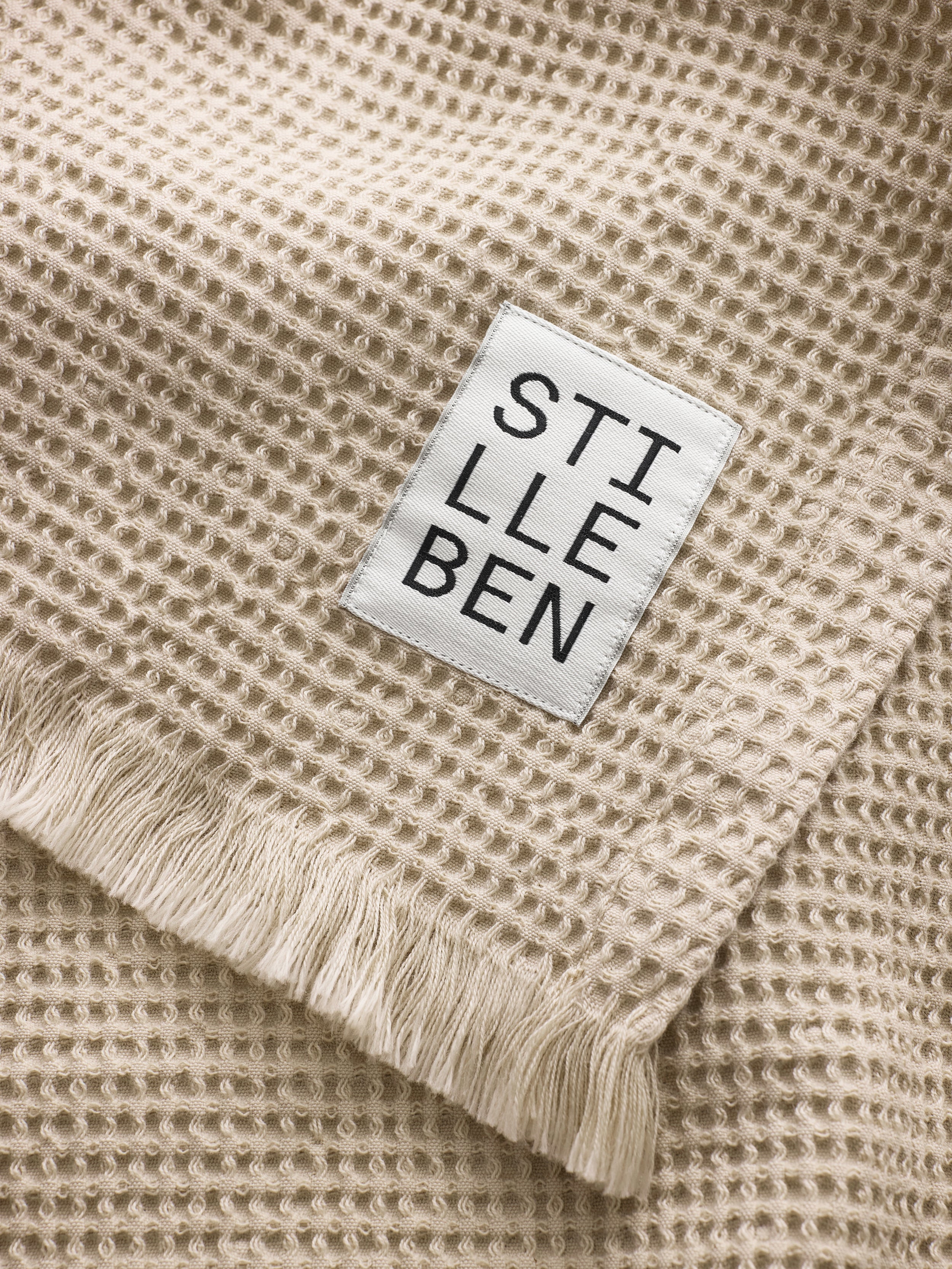 Stilleben Guest Towel Waffle - 30 x 50 cm Towel Sand