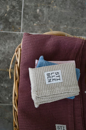 Stilleben Guest Towel Waffle - 30 x 50 cm Towel Sand