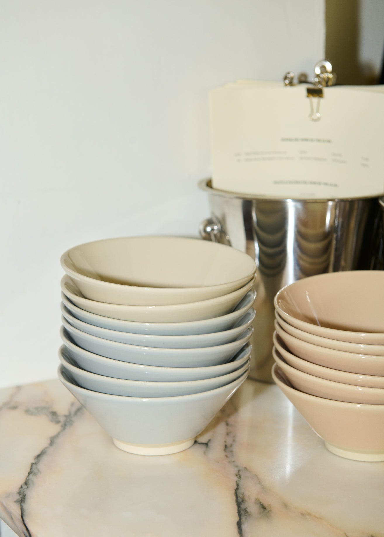 Stilleben Memphis Bowl - Ø17 Bowl Ice Blue