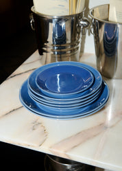 Stilleben Memphis Lunch Plate Plate Dusty Blue