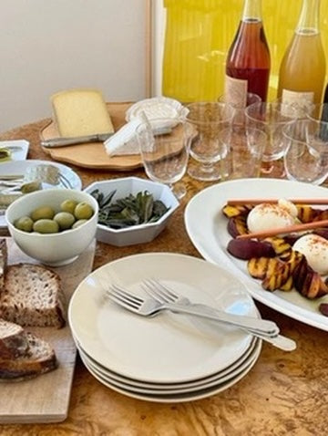 Stilleben Memphis Lunch Plate Plate Ice Blue