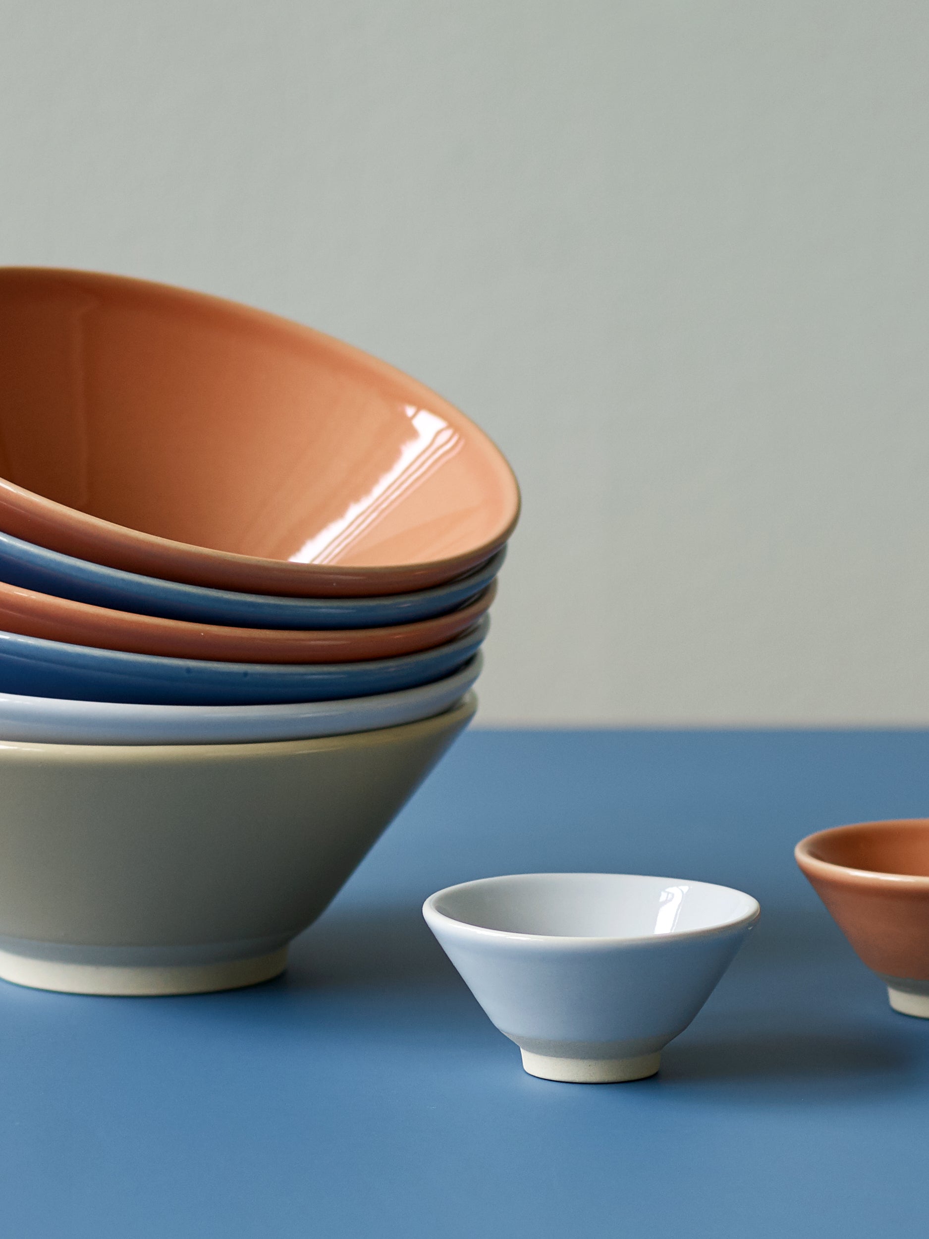 Stilleben Memphis Mini Bowl - Box of 2 Bowl Ice Blue