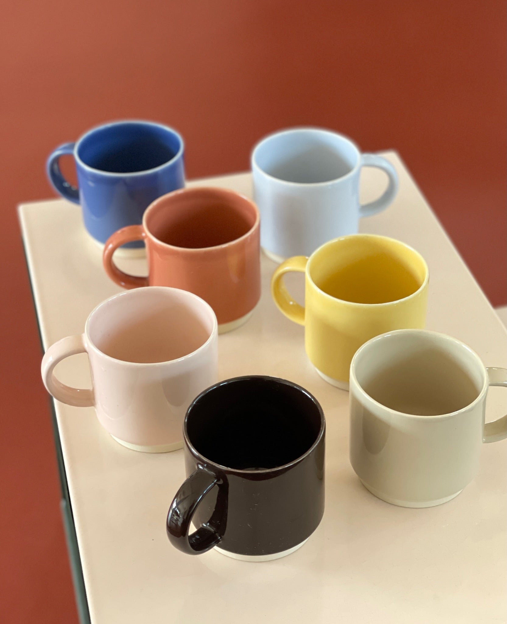 Stilleben Memphis Mug Cup Terracotta