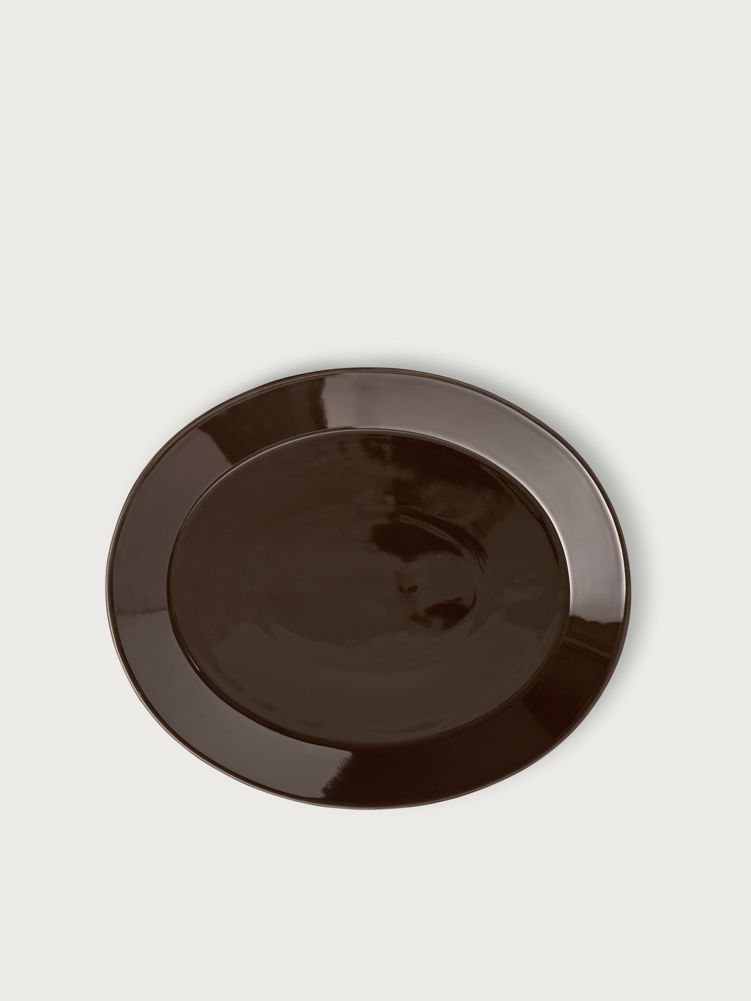 Stilleben Memphis Oval Dish Large Dish Cocoa
