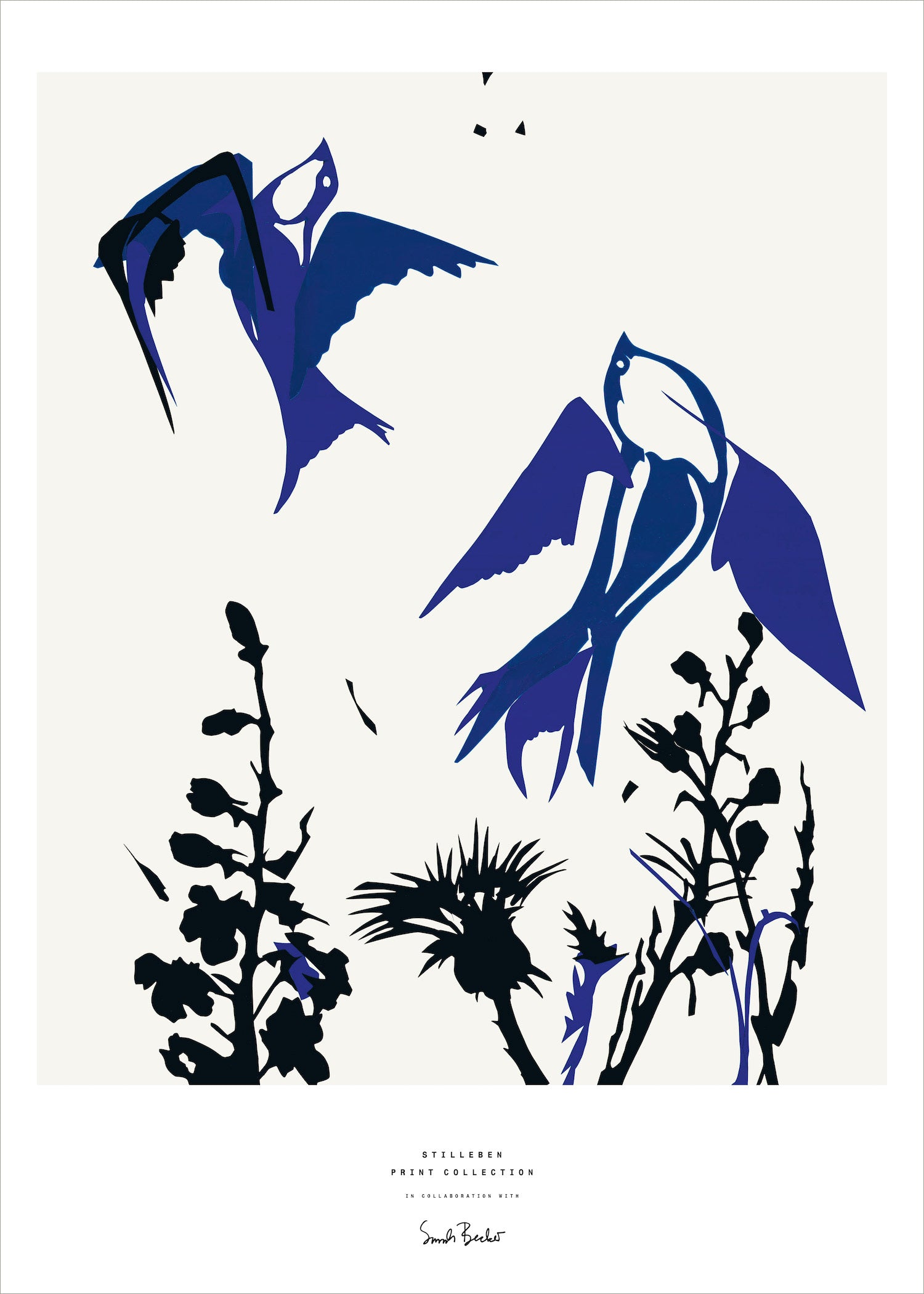 Stilleben Print - 50 x 70 cm⼁Birds Print -