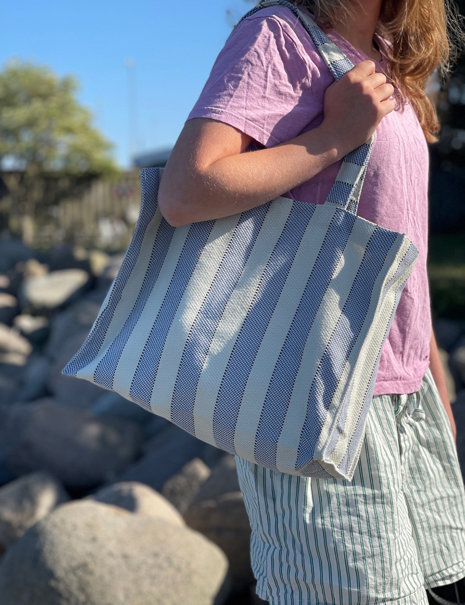Stilleben Shopping Bag Bag Blue