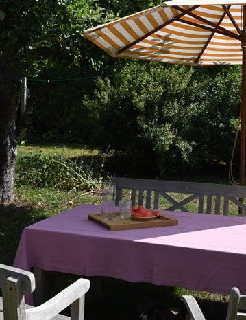 Cotton Tablecloth Antique Rose