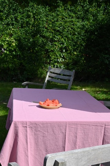 Stilleben Tablecloth Linen/Cotton Tablecloth Antique Rose