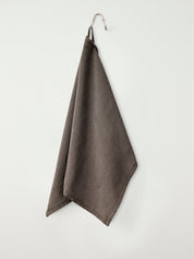 Stilleben Tea Towel Linen/Cotton Towel Dark Brown