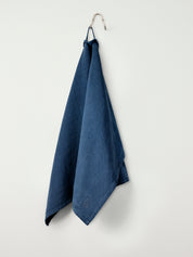 Stilleben Tea Towel Linen/Cotton Towel Indigo Blue